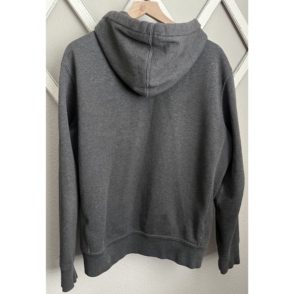 Polo by Ralph Lauren Men’s L Full Zip Hoodie Sweatshirt Jacket -Gray w/ Red Pony - Picture 7 of 9